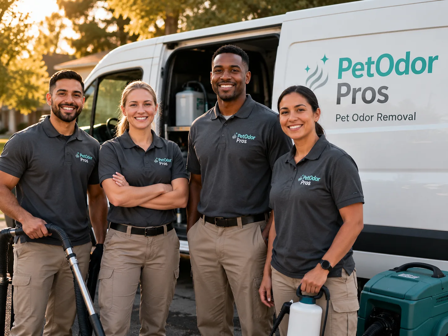 Pet Odor Removal team serving Little Rock, MS